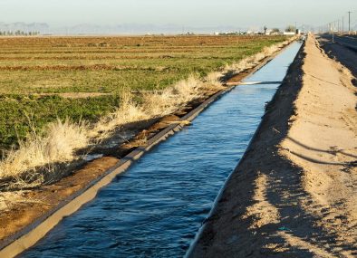 Irrigation-canal-farm-field